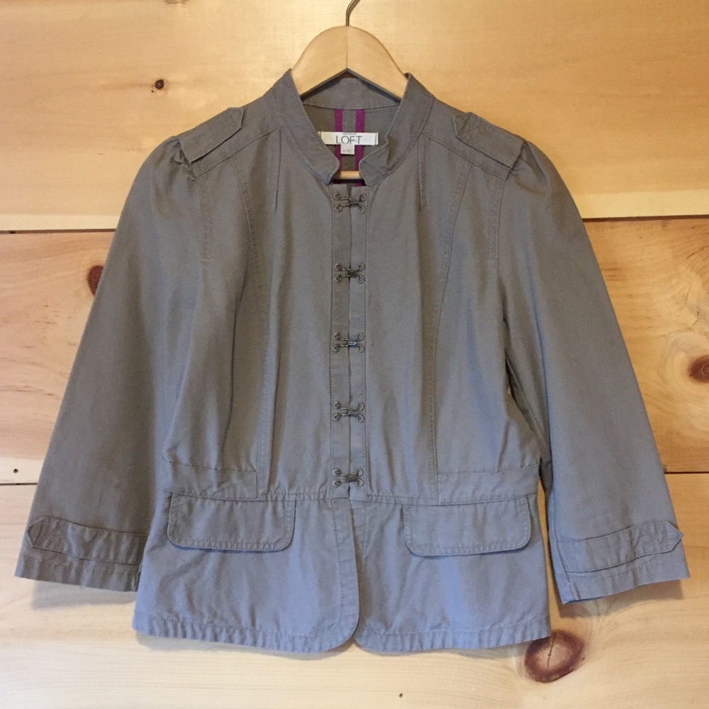 EUC LOFT MILITARY STYLE JACKET